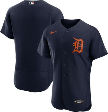 Nike Men's Navy Detroit Tigers Big and Tall Over Arch Pullover