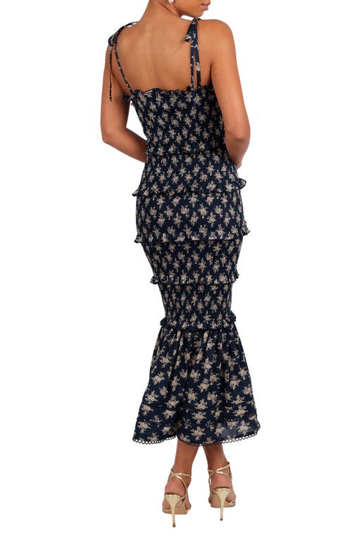 Petal And Pup Petal & Pup Jazy Floral Tiered Sundress In Black