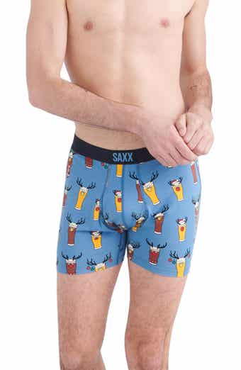 Saxx Vibe Super Soft Boxer Brief Men's Underwear, Anchor Teal, XX-Large