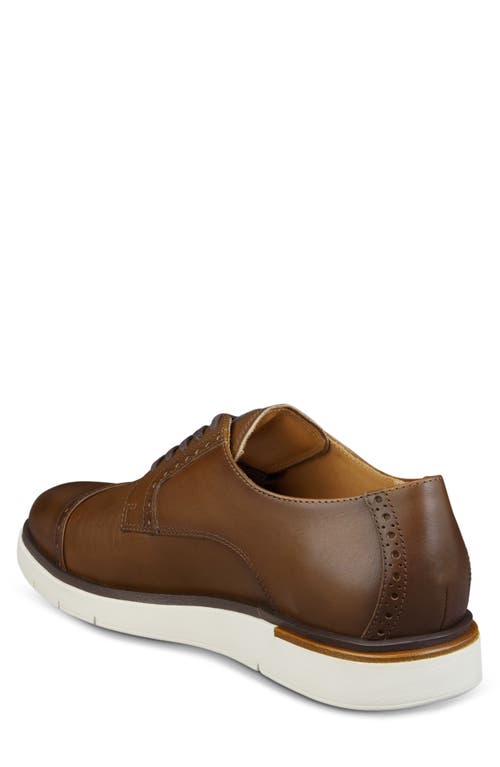 Allen Edmonds Men's Caleb Brogue Lace Up Derby Sneakers In Coffee
