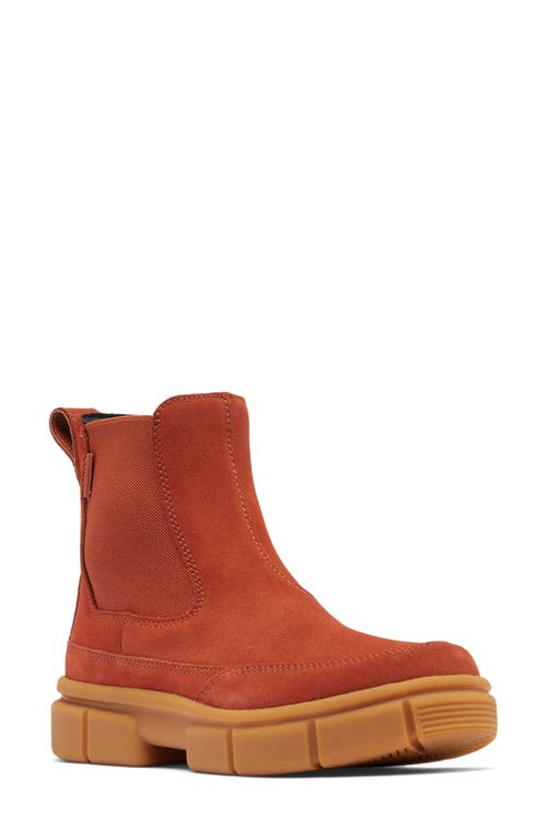 Sorel Explorer Chelsea Boot In Sanguine/ Gum 2