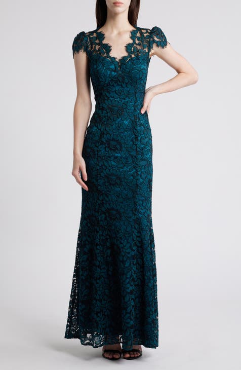 Eliza j green lace dress hotsell