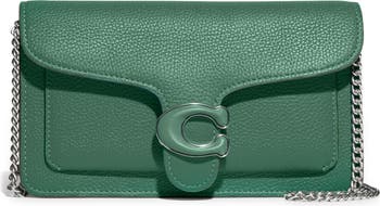 coach green crossbody bag