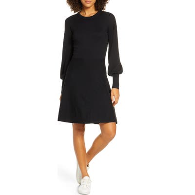 French Connection Orla Fit & Flare Sweater Dress