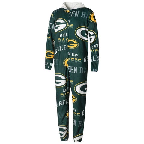 Men's Concepts Sport Midnight Green Philadelphia Eagles Windfall  Microfleece Union Suit Pajamas