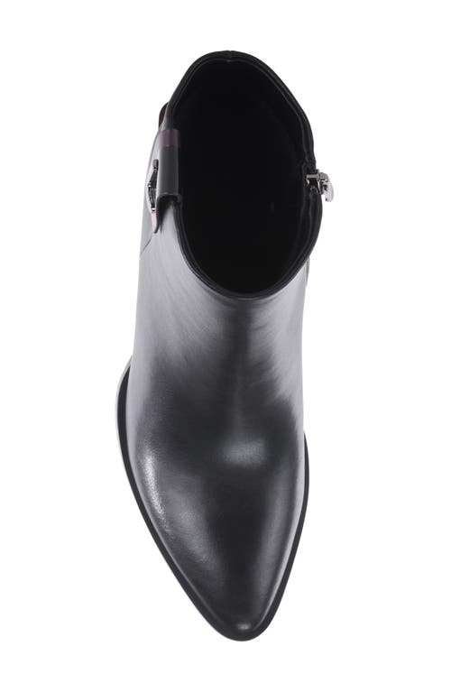 Azura By Spring Step Andalusite Pointed Toe Bootie In Black