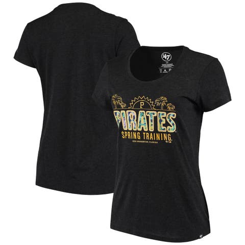 Women's Dallas Cowboys '47 Navy Hollow Bling Piper Luxe V-Neck T-Shirt