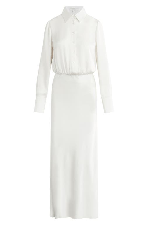 Shop Favorite Daughter Take Me Seriously Long Sleeve Dress In Ivory