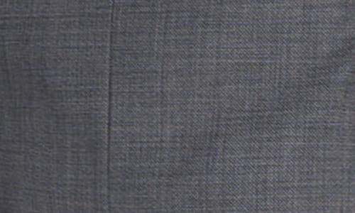 Cricketeer Birdseye Slim Fit Wool Blend Suit In Grey