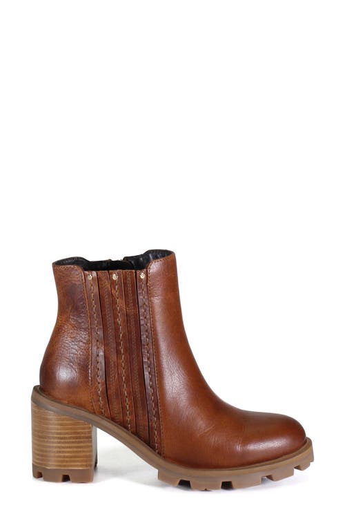 Diba True Spice Berry Lug Sole Boot In Tan
