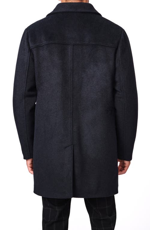 Shop Bernardo Water Resistant Longline Coat In Black