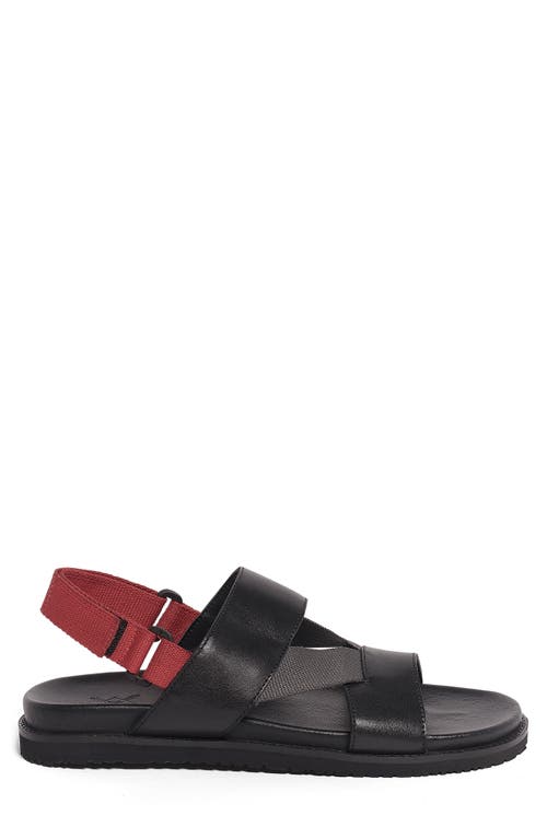Anthony Veer Men's Malibu Comfort Sandals In Black