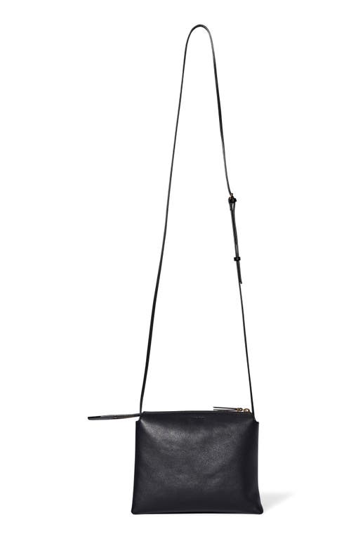 The Row Mini Nu Twin Leather Bag in Black