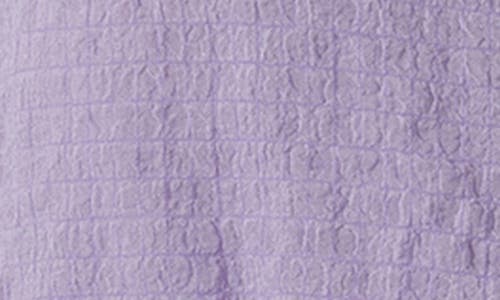 Shop Astr The Label Bubble Sleeve Gauze Top In Lavender