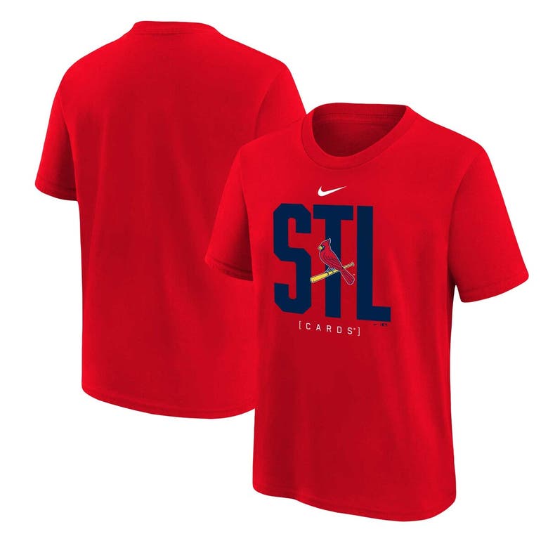 Shop Nike Youth  Red St. Louis Cardinals Scoreboard T-shirt