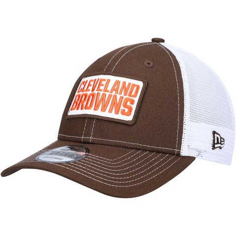 Men's Cleveland Browns New Era Brown/Orange Team Classic Two-Tone 39THIRTY Flex Hat