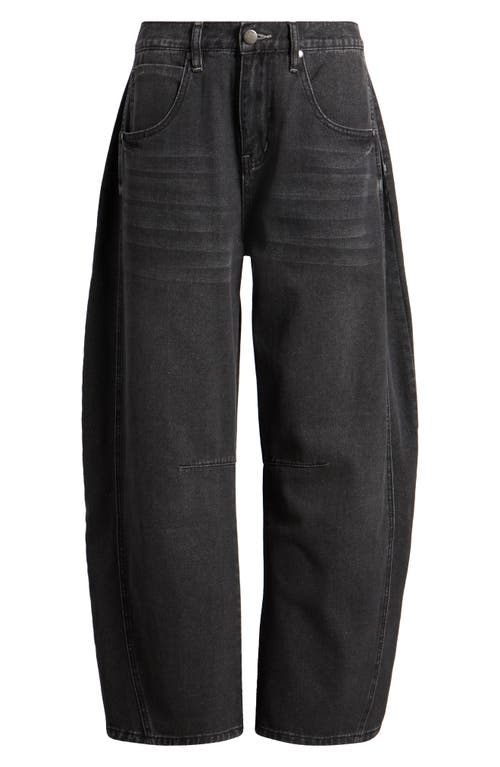 Shop Ptcl Wide Leg Jeans In Black