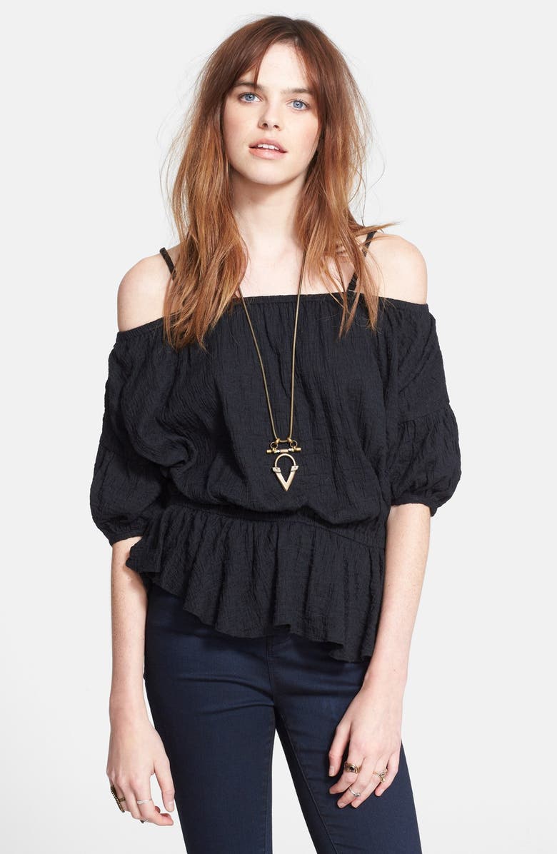 Free People 'Solid Shades of Cool' Blouse | Nordstrom