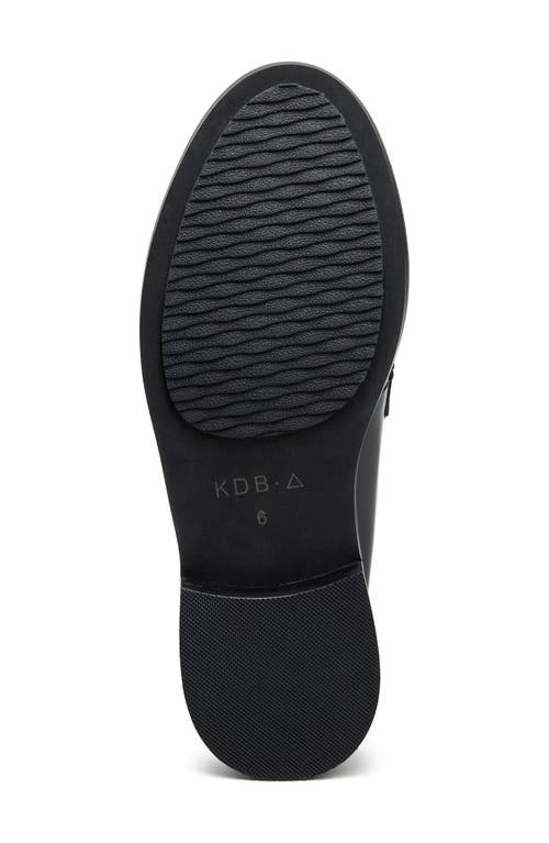 Kelsi Dagger Brooklyn Lock Loafer Mule In Black