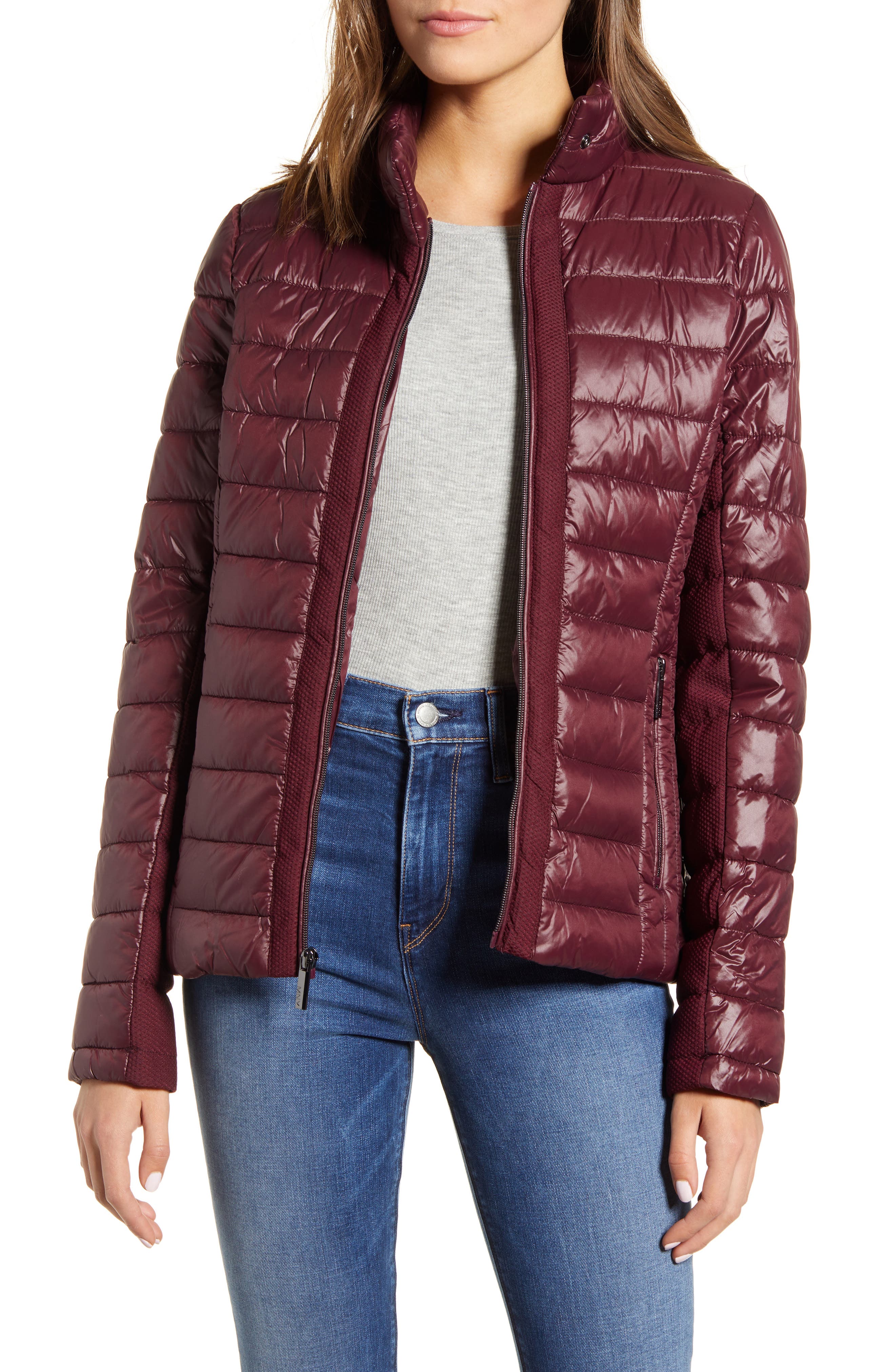 andrew marc lightweight down jacket