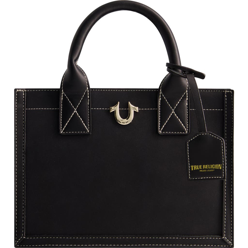 True Religion Brand Jeans Modern Edge Satchel In Black