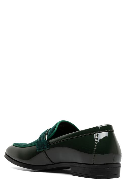 Shop Stacy Adams Spratley Saddle Loafer In Green