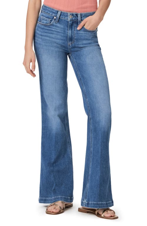 PAIGE Genevieve High Waist Flare Jeans Starlet at Nordstrom,