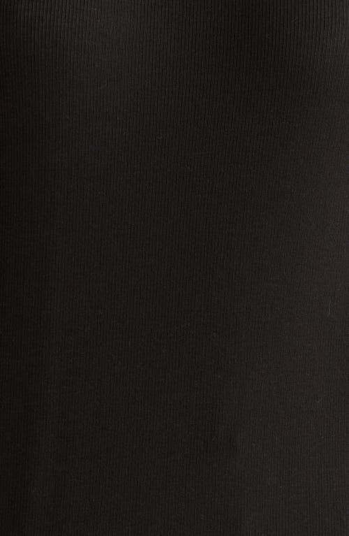Nordstrom Moonlight Easy Rib Short Pajamas In Black