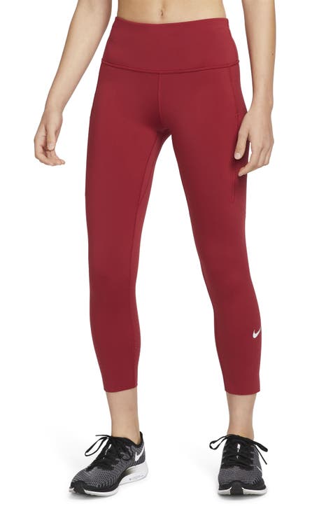 Ladies Nike Double-Zip Khaki Capri Pants- Size 8/10 – Refa's