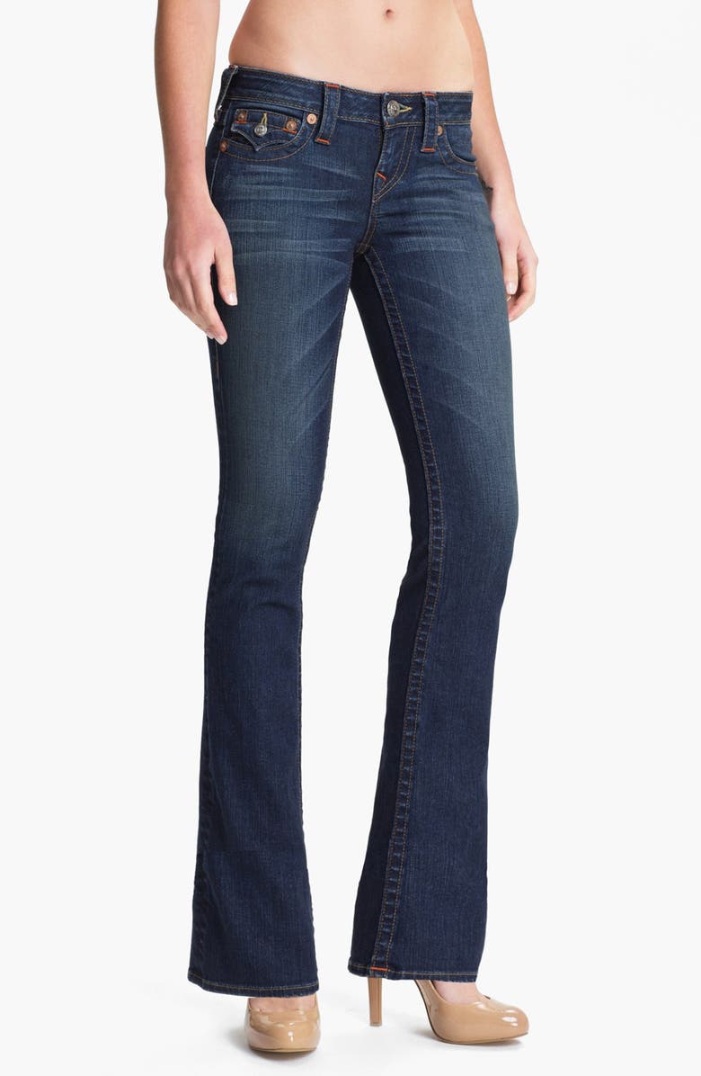 True Religion Brand Jeans 'Becky' Bootcut Jeans (Dusty Skies) (Petite ...
