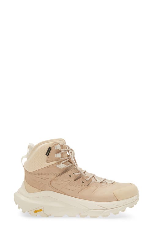 Hoka Kaha 2 Gtx Waterproof Hiking Boot In Shifting Sand/eggnog