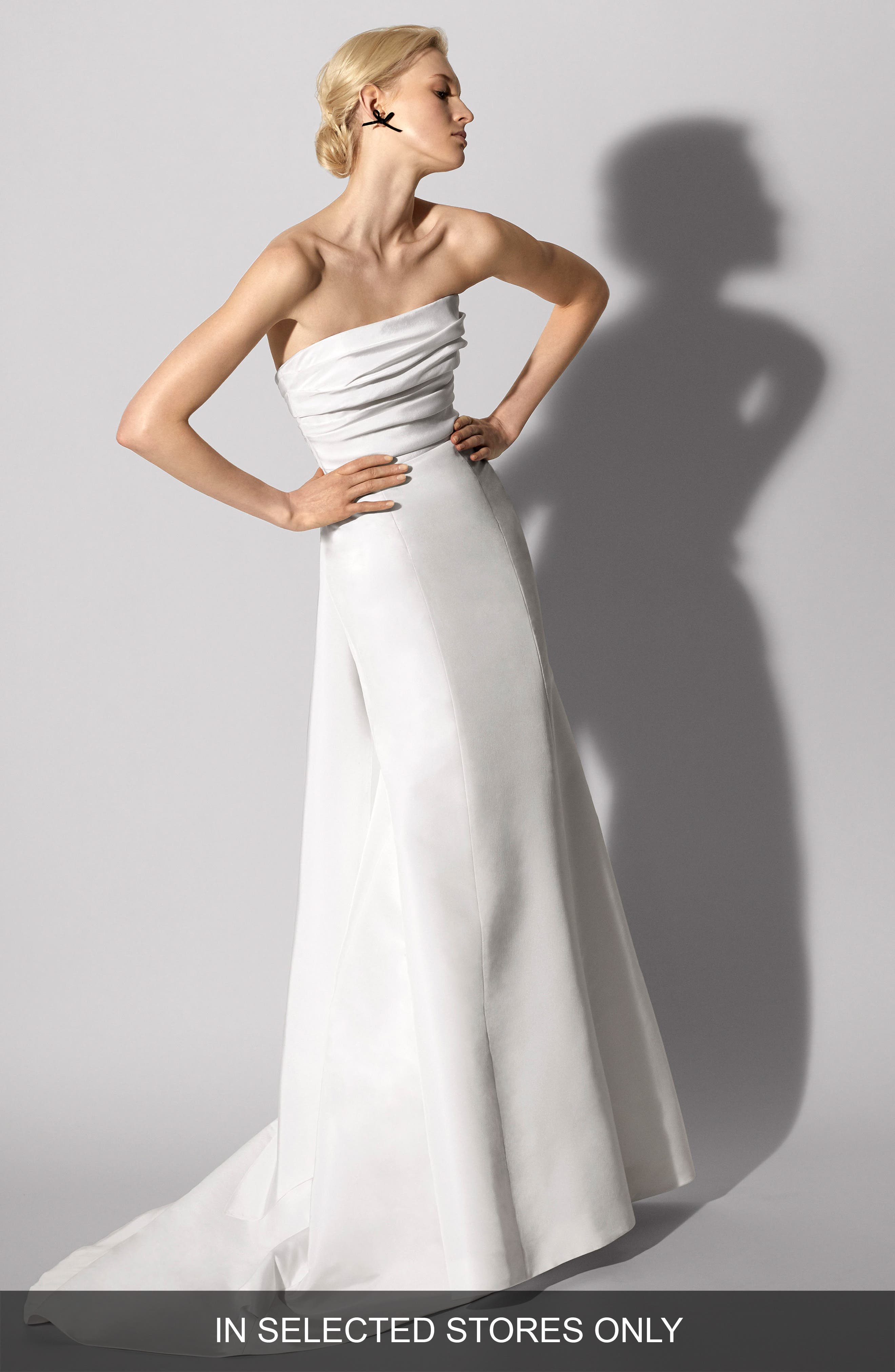 silk faille wedding dress