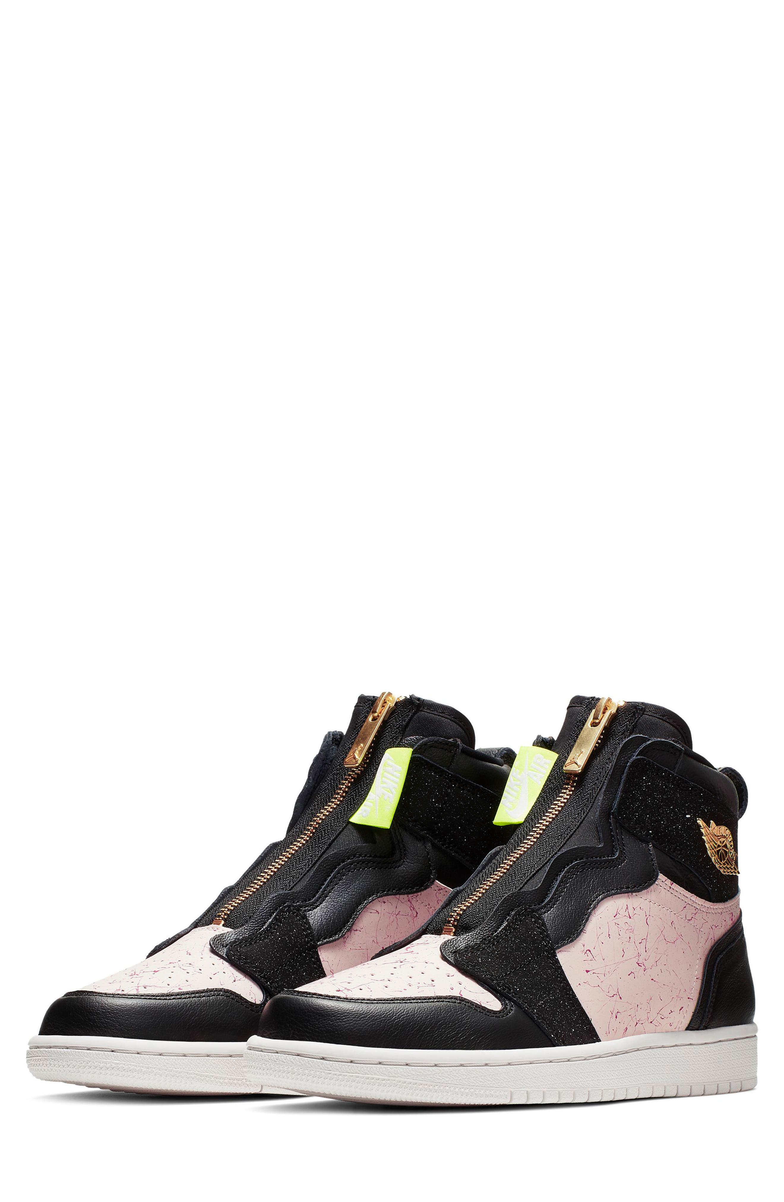 Nike Air Jordan 1 Zip High Top Sneakers 