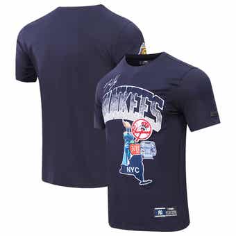 New York Yankees Pro Standard Taping T-Shirt - Red/