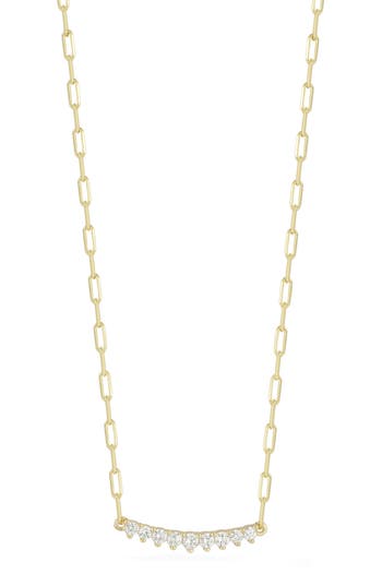 Glaze Jewelry Bar Necklace In Gold