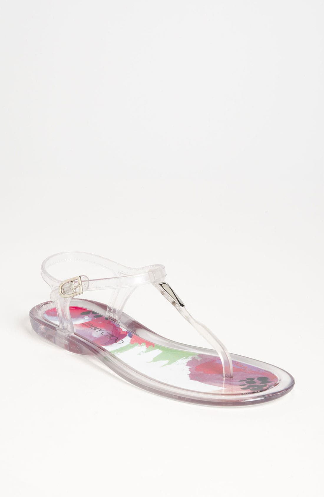 jimmy choo jelly sandals