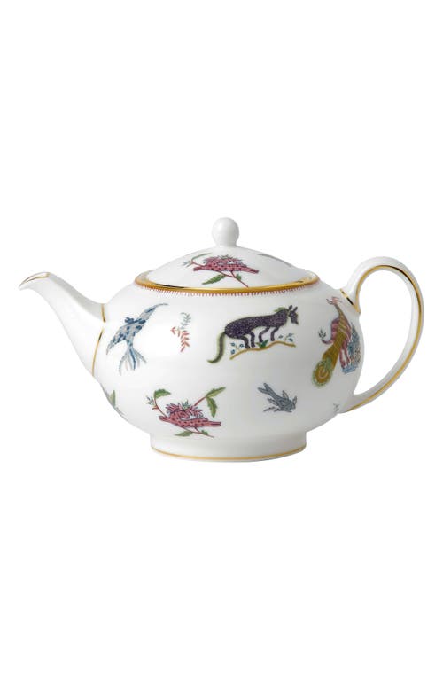 Wedgwood Mythical Creatures Bone China Teapot in White at Nordstrom
