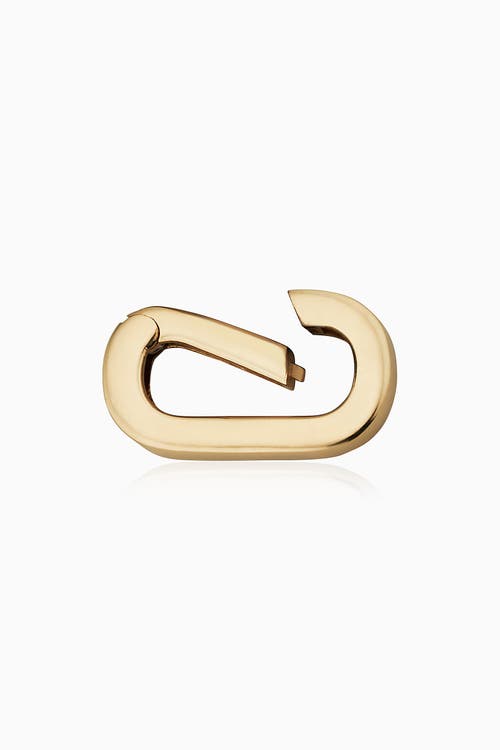 Oradina 14k Yellow Gold Connect Me Oval Clasp In Yellow Gold