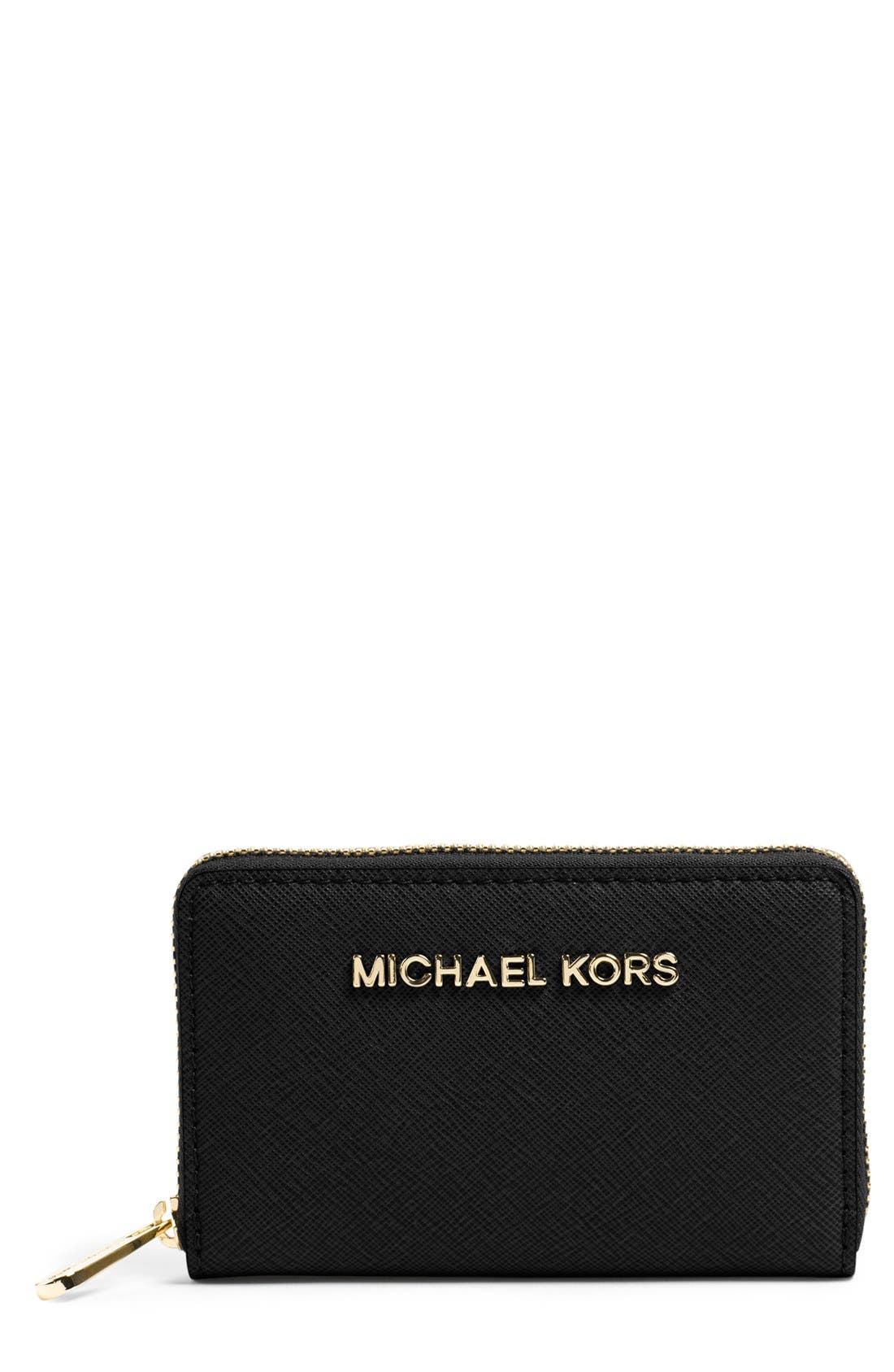 MICHAEL Michael Kors 'Jet Set' Travel Card Holder Nordstrom