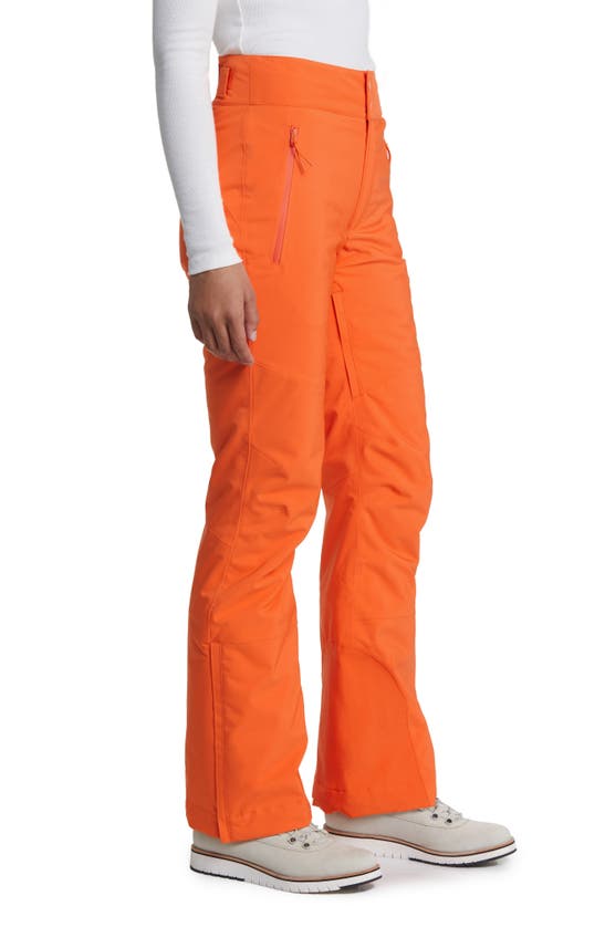 Halfdays Alessandra Insulated Water Resistant Ski Pants In Flame