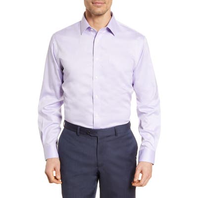 Nordstrom Shop Smartcare(TM) Traditional Fit Check Dress Shirt - Pink
