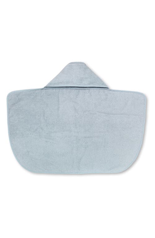 Mori Hooded Towel In Bluebird