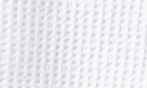 Coyuchi Set Of 6 Organic Cotton Waffle Knit Kitchen Towels In Alpine White