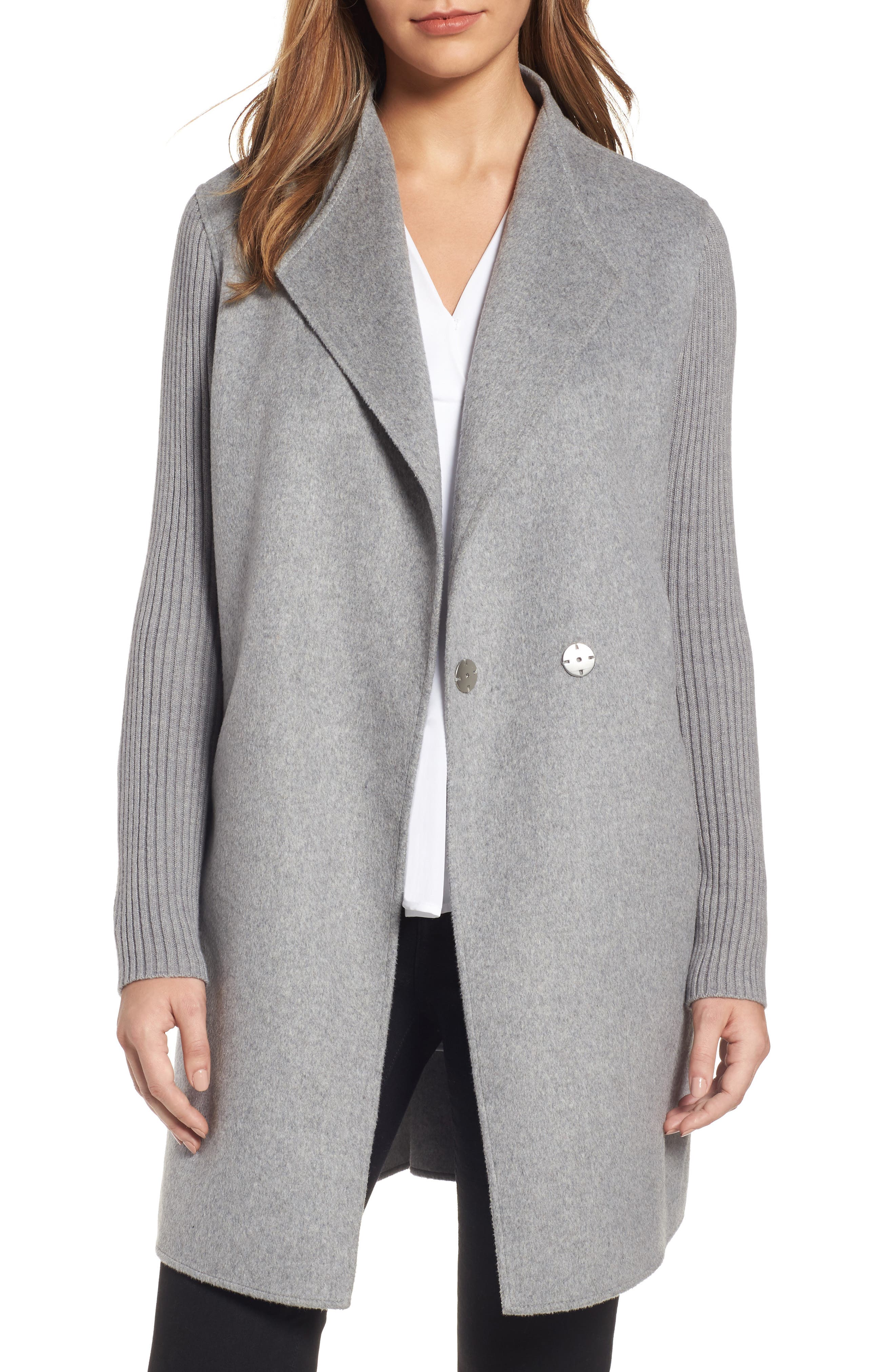 kenneth cole sweater coat