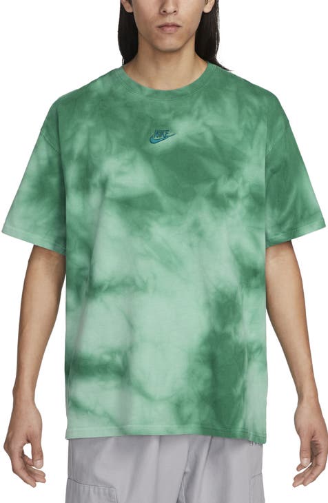 New Era Oakland Athletics Men's Tie Dye T-Shirt 22 Grn / M