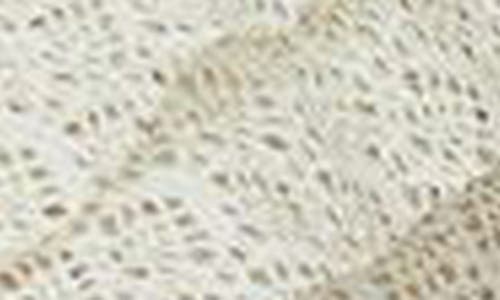 Pq Swim River Lace Ruffle Triangle Bikini Top In Biscotti