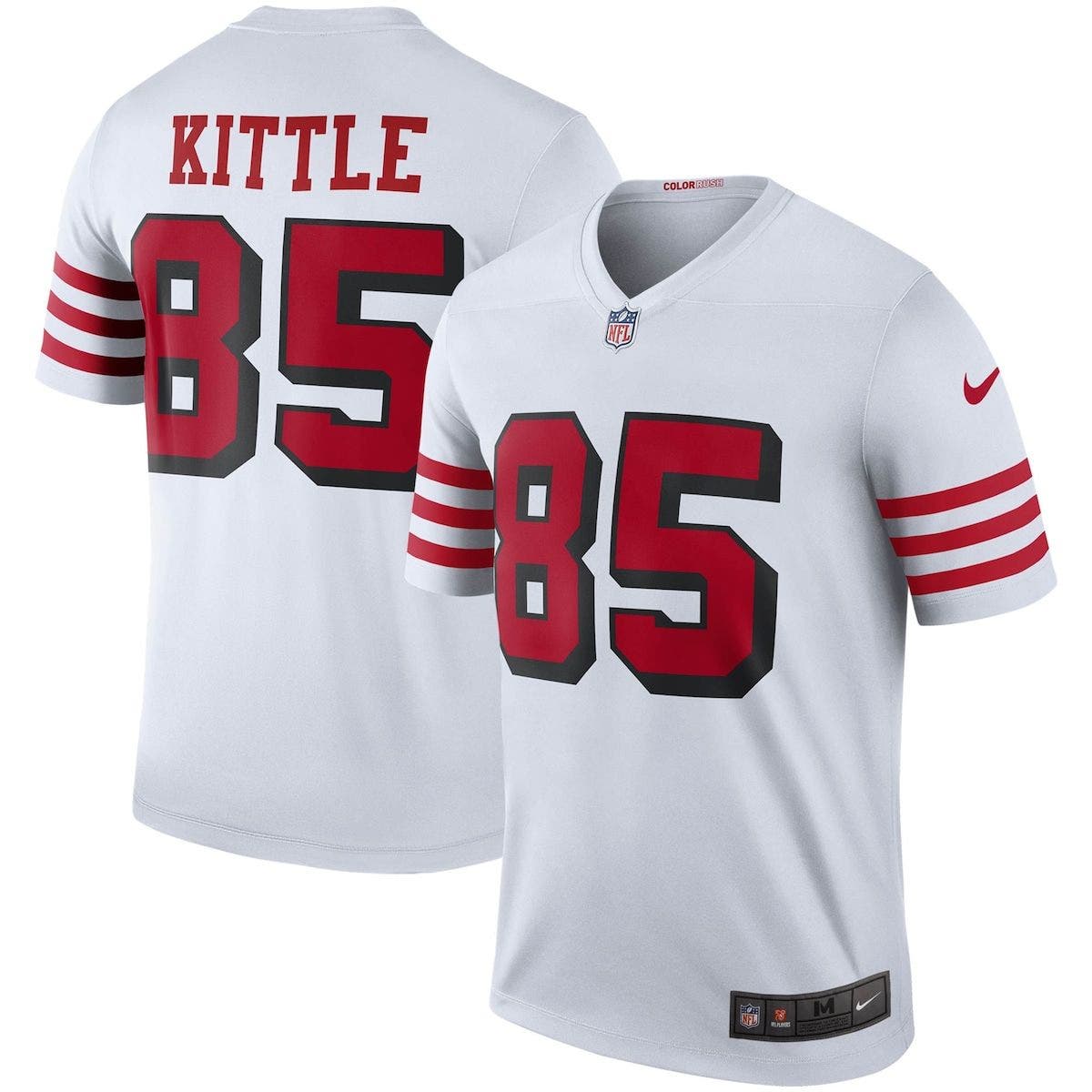 George Kittle throwback jersey
