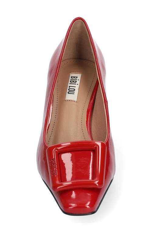 Bibi Lou Poznan Buckle Pump In Rojo