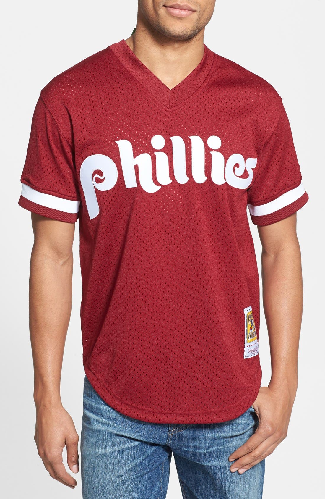 mitchell and ness phillies jersey