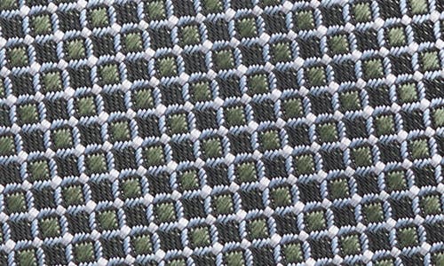 Tom Baine Textured Dot Tie In Blue